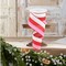 2.5" Tricolor Striped Ribbon: White, Pink, and Red (10 Yards)